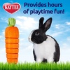 image:imageKaytee Bunny FlipNToss Toy Carrot for Rabbits Guinea Pigs and Other Small Animals Pack of 2Orange