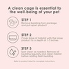 image:imageKaytee Clean amp Cozy Colors Small Animal Bedding with Extreme Odor Control Kaleidoscope 246 LitersKaleidoscope