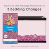 image:imageKaytee Clean amp Cozy Colors Small Animal Bedding with Extreme Odor Control Kaleidoscope 246 LitersPlum