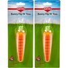 image:imageKaytee Bunny FlipNToss Toy Carrot for Rabbits Guinea Pigs and Other Small Animals Pack of 2Orange