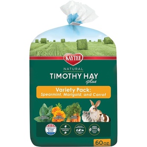 image:imageKaytee All Natural Timothy Hay Plus Carrots for Guinea Pig amp RabbitVariety Pack