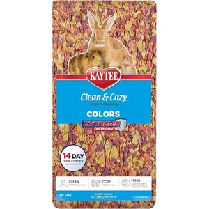 image:imageKaytee Clean amp Cozy Colors Small Animal Bedding with Extreme Odor Control Kaleidoscope 246 LitersSunset