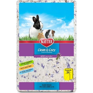 image:imageKaytee Clean amp Cozy Lavender Paper Bedding for Guinea Pigs 492 Liters492 Liters