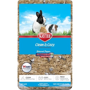 image:imageKaytee Clean amp Cozy Natural Paper with Extreme Odor Control Bedding Made with 100 Recycled Paper40 Liter