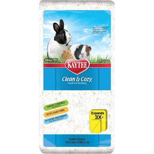 image:imageKaytee Clean amp Cozy Paper Bedding for Small Animals White 100 Liter246 Liter