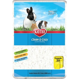 image:imageKaytee Clean amp Cozy Paper Bedding for Small Animals White 100 Liter492 Liters