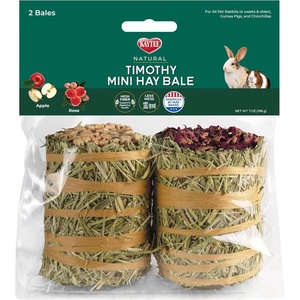 image:imageKaytee FieldForest Mini Hay Bales Apple and Rose 2 Pack 7 OuncesApple and Rose