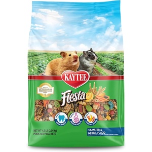 image:imageKaytee Fiesta Hamster amp Gerbil Food Nutritious and Fun Blend Supports Dental Health and Digestion 45 pounds45 Pound Pack of 1