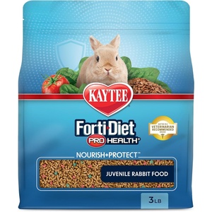 image:imageKaytee FortiDiet Pro Health NourishProtect Juvenile Rabbit Food Comprehensive Nutrition Backed by Science Digestive Health Immune Support 3 Pounds3 Pound Pack of 1