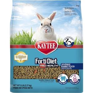image:imageKaytee FortiDiet Pro Health NourishProtect Juvenile Rabbit Food Comprehensive Nutrition Backed by Science Digestive Health Immune Support 3 Pounds5 Pound Pack of 1