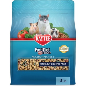 image:imageKaytee FortiDiet Pro Health NourishProtect Mouse Rat amp Hamster Food Comprehensive Nutrition Backed by Science Digestive Health Immune Support 20 Pounds3 Pound Pack of 1