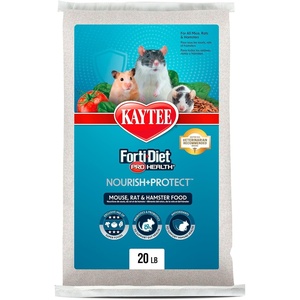 image:imageKaytee FortiDiet Pro Health NourishProtect Mouse Rat amp Hamster Food Comprehensive Nutrition Backed by Science Digestive Health Immune Support 20 Pounds20 Pound Pack of 1