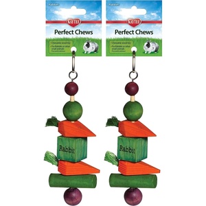 image:imageKaytee Perfect Chews Hanging Wood Chew Toy for Pet Rabbits and Other Small Animals1 Count Pack of 2