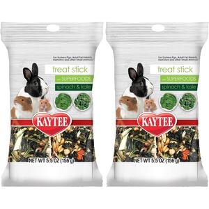 image:imageKaytee Small Animal Treat Stick with Superfoods Strawberry amp Flax Seed 55 oz55 Ounce Pack of 2