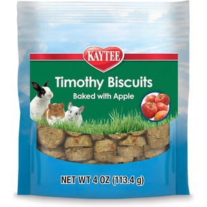 image:imageKaytee Timothy Biscuits Timothy Hay Bunny Treats for Rabbits 4 OzApple