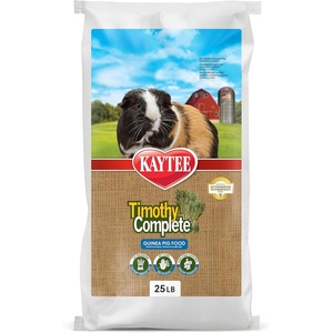 image:imageKaytee Timothy Complete Guinea Pig Food with Timothy Hay 5 Pounds25 Pound Pack of 1